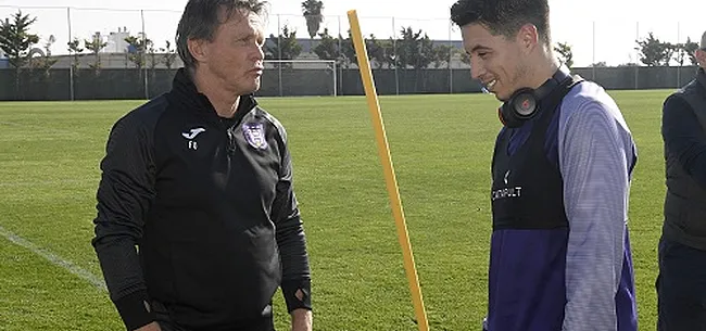 Anderlecht prend position sur la collaboration avec Nasri