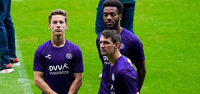 Verschaeren et Delcroix évoquent un possible départ d'Anderlecht