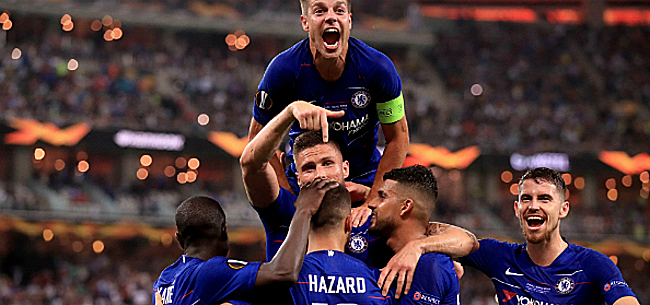 Chelsea remporte l'Europa League, Hazard homme du match