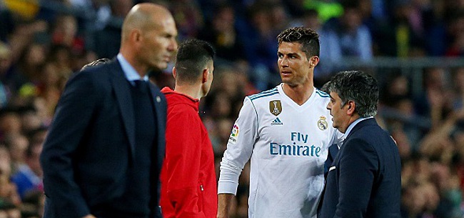 Zidane donne des nouvelles de Ronaldo, sorti sur blessure lors du Clasico