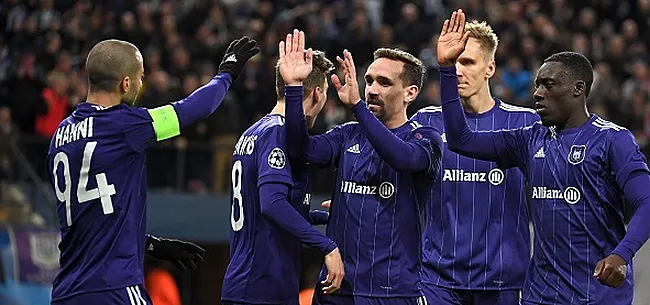 Deux mois après, il a déjà oublié Anderlecht : 