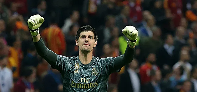 Courtois ne voyait rien!