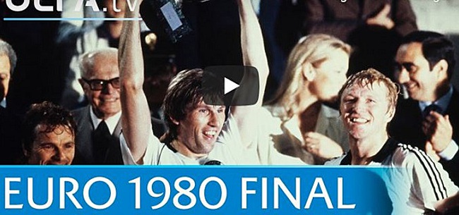 Il y a 40 ans, la Belgique disputait la finale de l'Euro '80