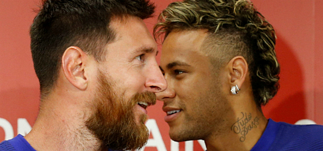 Neymar, de retour à barcelone, publie une photo avec Messi et Suarez : 