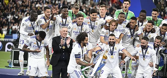 Le groupe du Real Madrid pour la finale de Supercoupe d'Europe