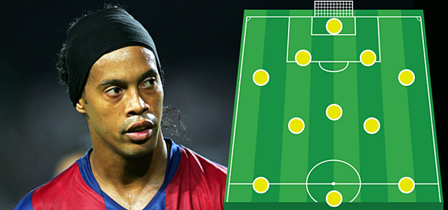 WOW Voici la dream team de Ronaldinho!