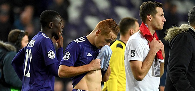 Hanni et Trebel réagissent après la défaite d'Anderlecht face au Bayern