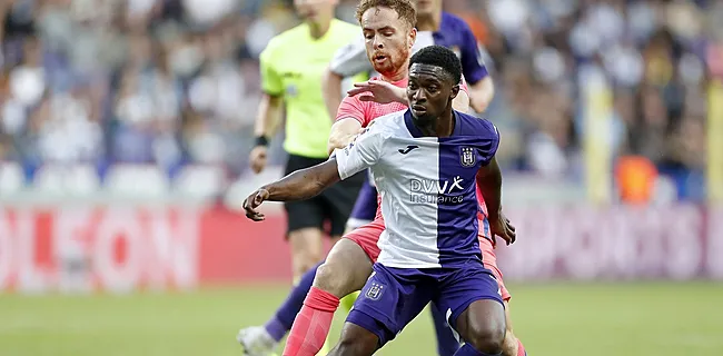 Trebel donne sa version sur la fin à Anderlecht