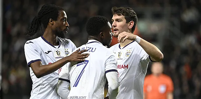 Fin du suspense à Anderlecht: 