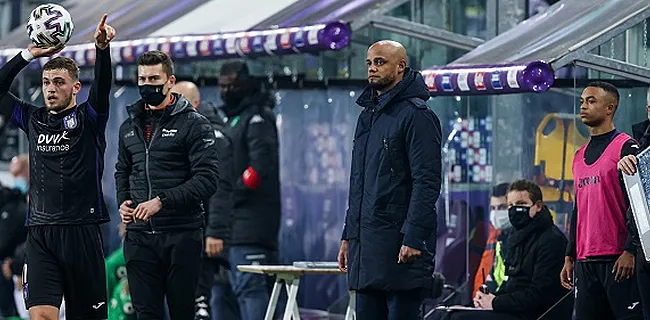 Anderlecht-Malines: “Je suis presque content qu’il soit en panne”