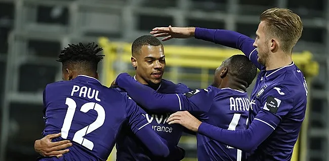 Anderlecht: pas question de le prêter
