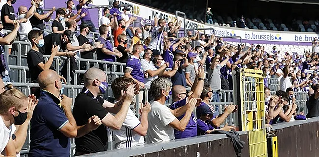 Victime d'un malaise en plein match, le fan d'Anderlecht est décédé