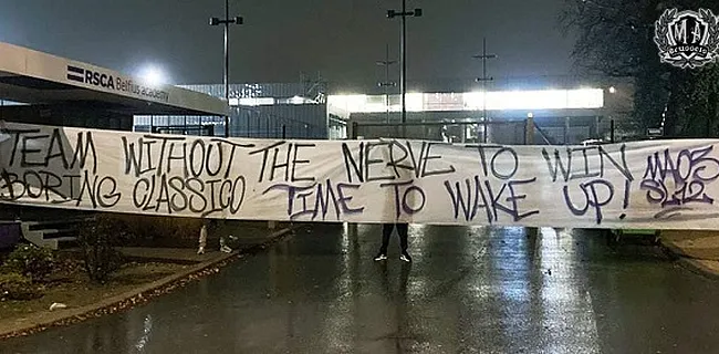 Le dernier message des fans anderlechtois pour clôturer cette saison
