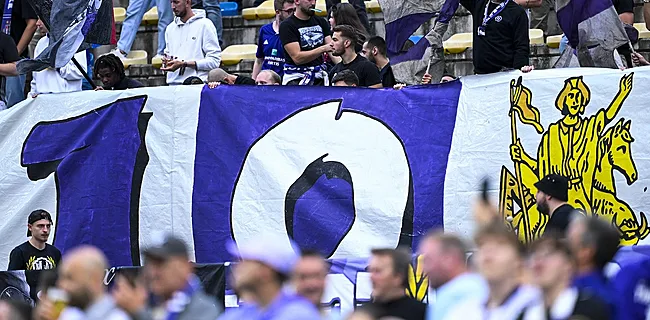 Les fans d'Anderlecht furieux sur lui : 