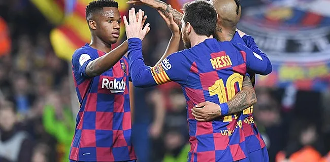 Ansu Fati marque deux buts et entre dans l'histoire du siècle