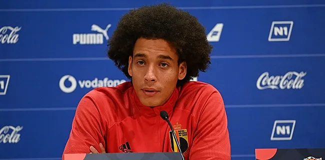 Witsel a eu des nouvelles: 