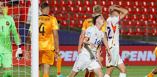 EURO U21 - La Belgique loupe le coche face aux Pays-Bas