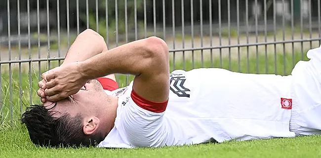 Une recrue de l'Antwerp déjà sur la touche