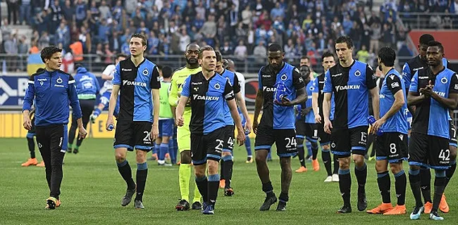 Surprise à Bruges! Un membre de l'effectif met fin à son contrat