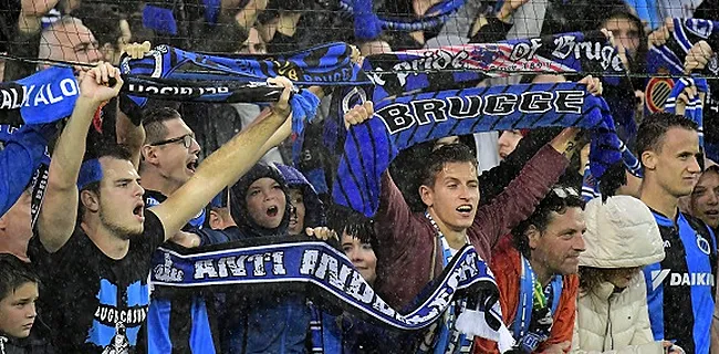 Les fans brugeois pas intéressés par le titre : 