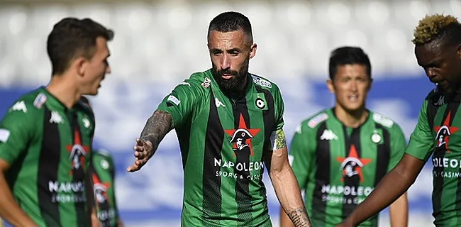 Pieter Gerkens marque son premier pour l'Antwerp, mais il ne rapporte rien