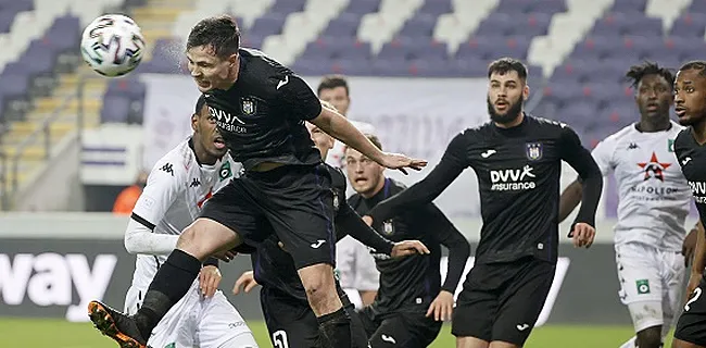 Le compliment d'Anderlecht à Cullen