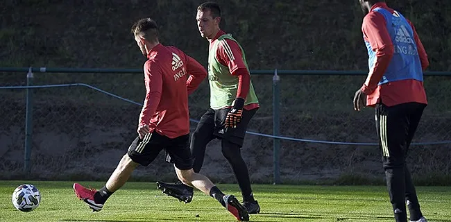 Van Crombrugge et Casteels absents, Martinez rappelle un gardien