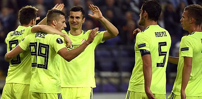 Anderlecht, premier supporter du Dinamo Zagreb en Ligue des Champions