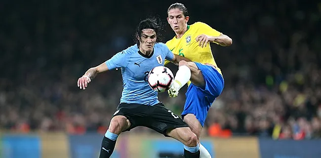 Brésil - Uruguay: Cavani n'a pas aimé le petit pont de Neymar (VIDEO)