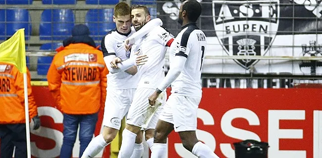 Eupen: un absent et un joueur incertain pour aller au Standard