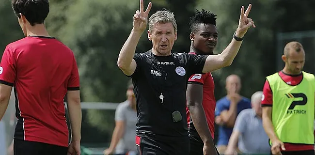 Un jeune attaquant grec aurait convaincu Dury de le signer à Zulte Waregem