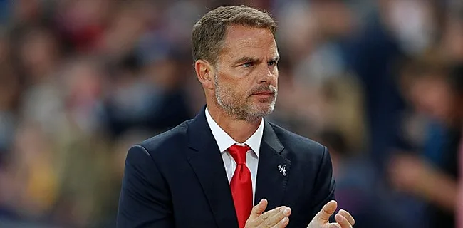 Frank de Boer ne l'appellera pas