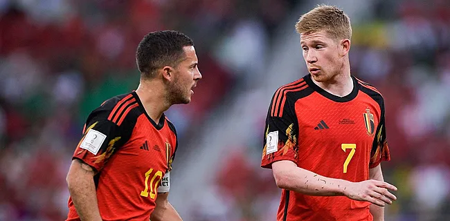 De Bruyne dépasse Hazard chez les Diables Rouges