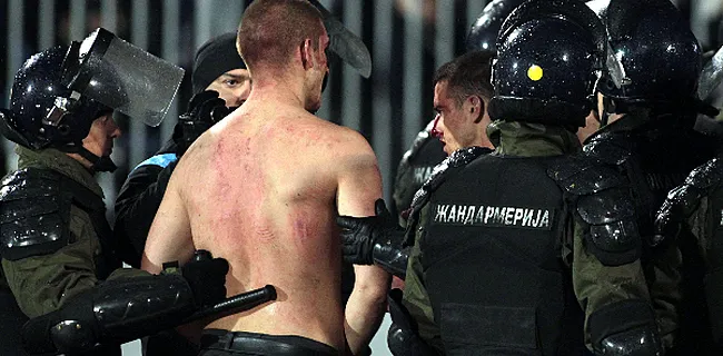 Les hooligans ont complètement dévasté le célèbre 