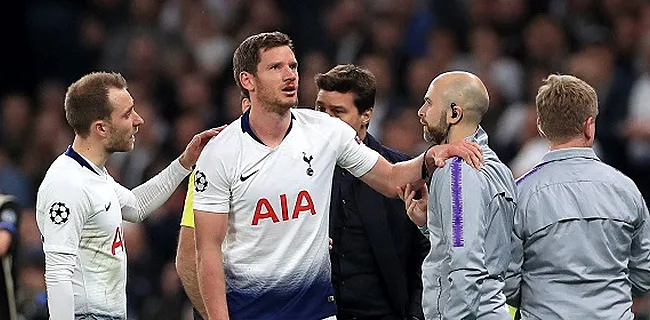 Tottenham donne des nouvelles de Jan Vertonghen