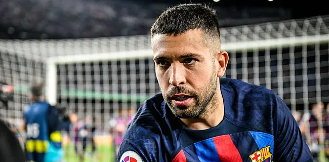 Le message émouvant de Messi après l'annonce de Jordi Alba