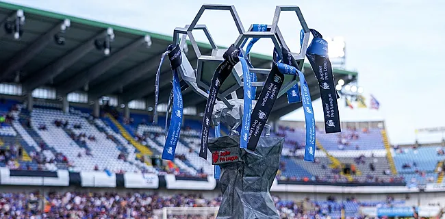 Voici le classement de la Jupiler Pro League (résultats+calendrier)