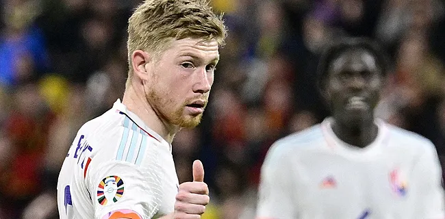 Le capitaine De Bruyne pas satisfait. Que manque-t-il ?