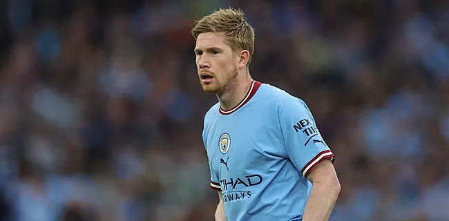 Inquiétude autour du capitaine: KDB sort à la pause