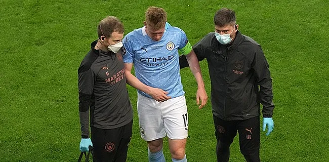 De Bruyne souffre de deux fractures, mais 