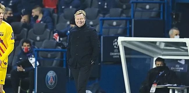 Koeman énervé après le Clasico