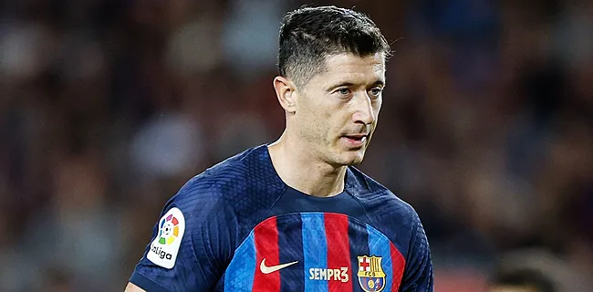 Lewandowski sanctionné lourdement pour son geste envers l'arbitre