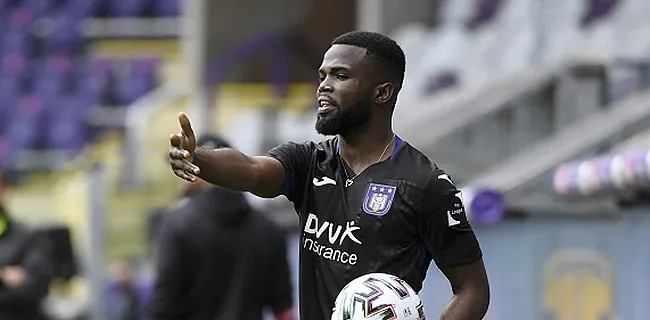 Anderlecht: Lawrence avait beaucoup de choses à leur dire