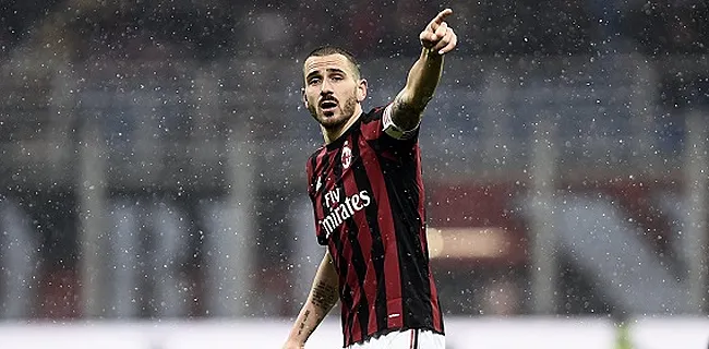 Bonucci: la photo qui rend furieux les fans du Milan AC
