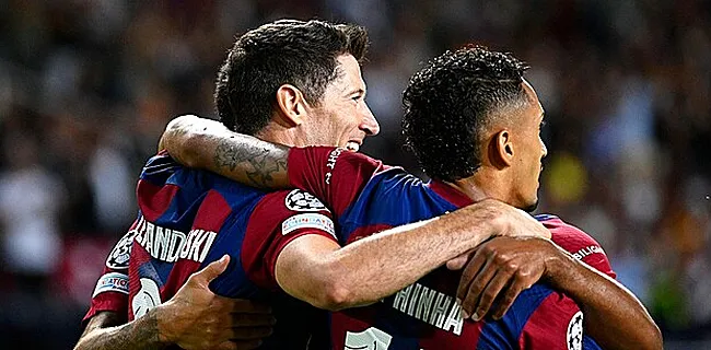 Barcelone pourra compter sur Lewandowski contre Benfica