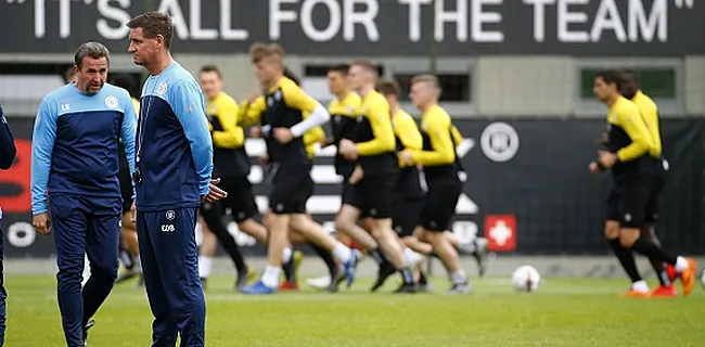 Un club belge a déjà repris l'entrainement: un absent de marque