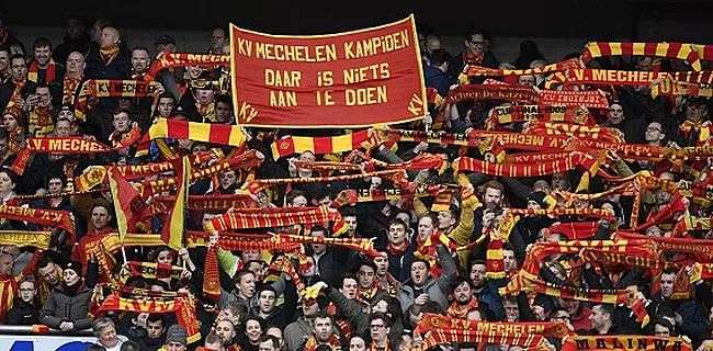 La fédé en a marre : Malines écope d'un match à huis clos avec sursis