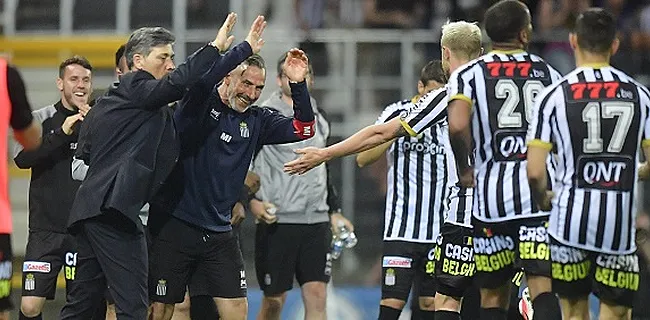 Mazzu heureux pour l'un de ses joueurs: 