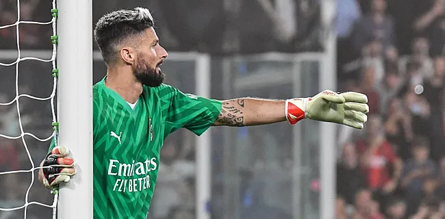 Olivier Giroud élu gardien de la semaine en Serie A