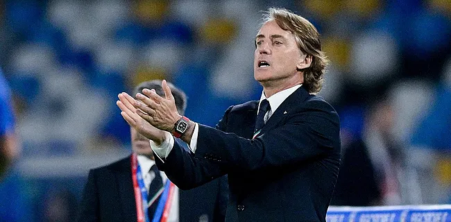Mancini veut que l'Italie suive le modèle de la Belgique